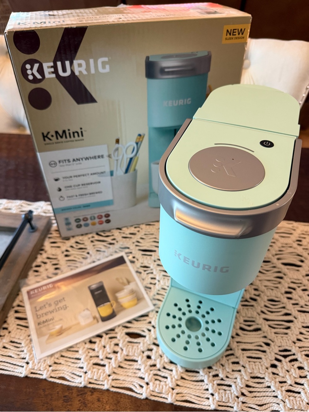 Keurig K-Mini Single-Serve Coffee Maker in Oasis